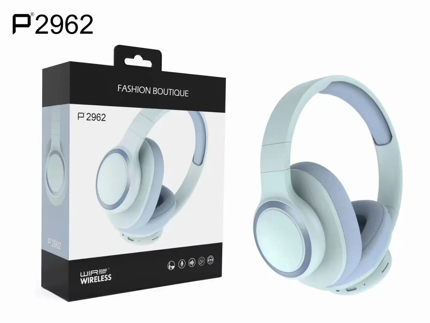 Over-Ear Wireless Bluetooth Headset with Card Slot - Image 5