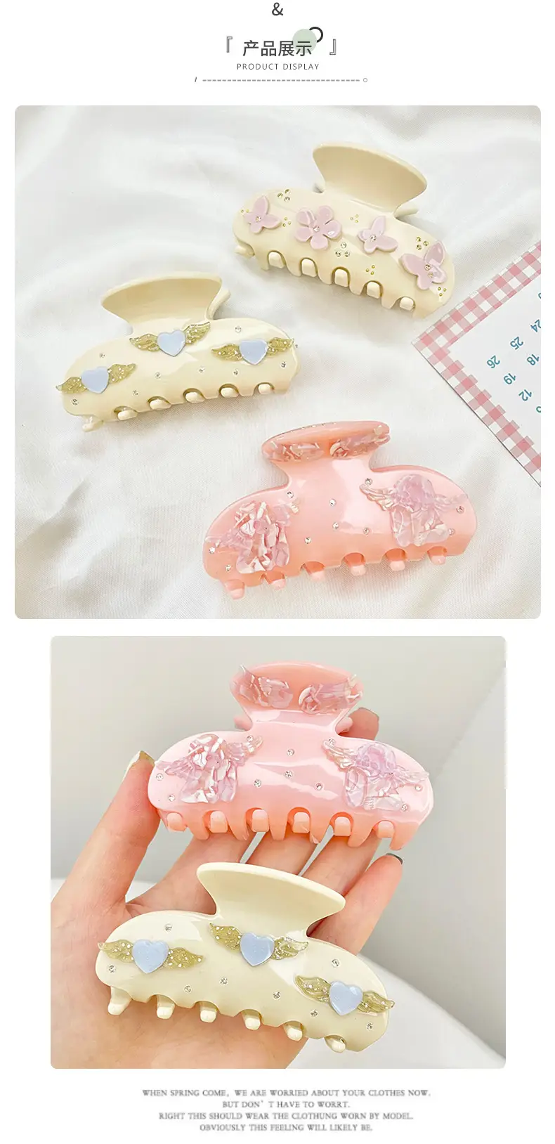 True Acetic Acid Hairpin with Bow Design — feature 14