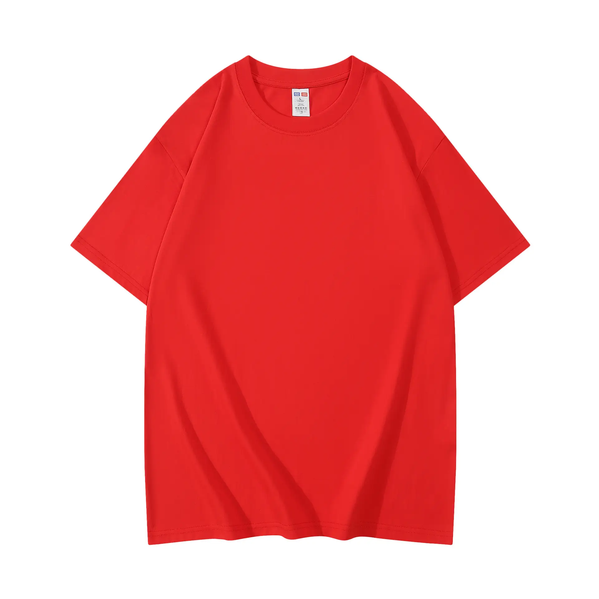 Summer Cotton T-Shirt White Black Loose Fit