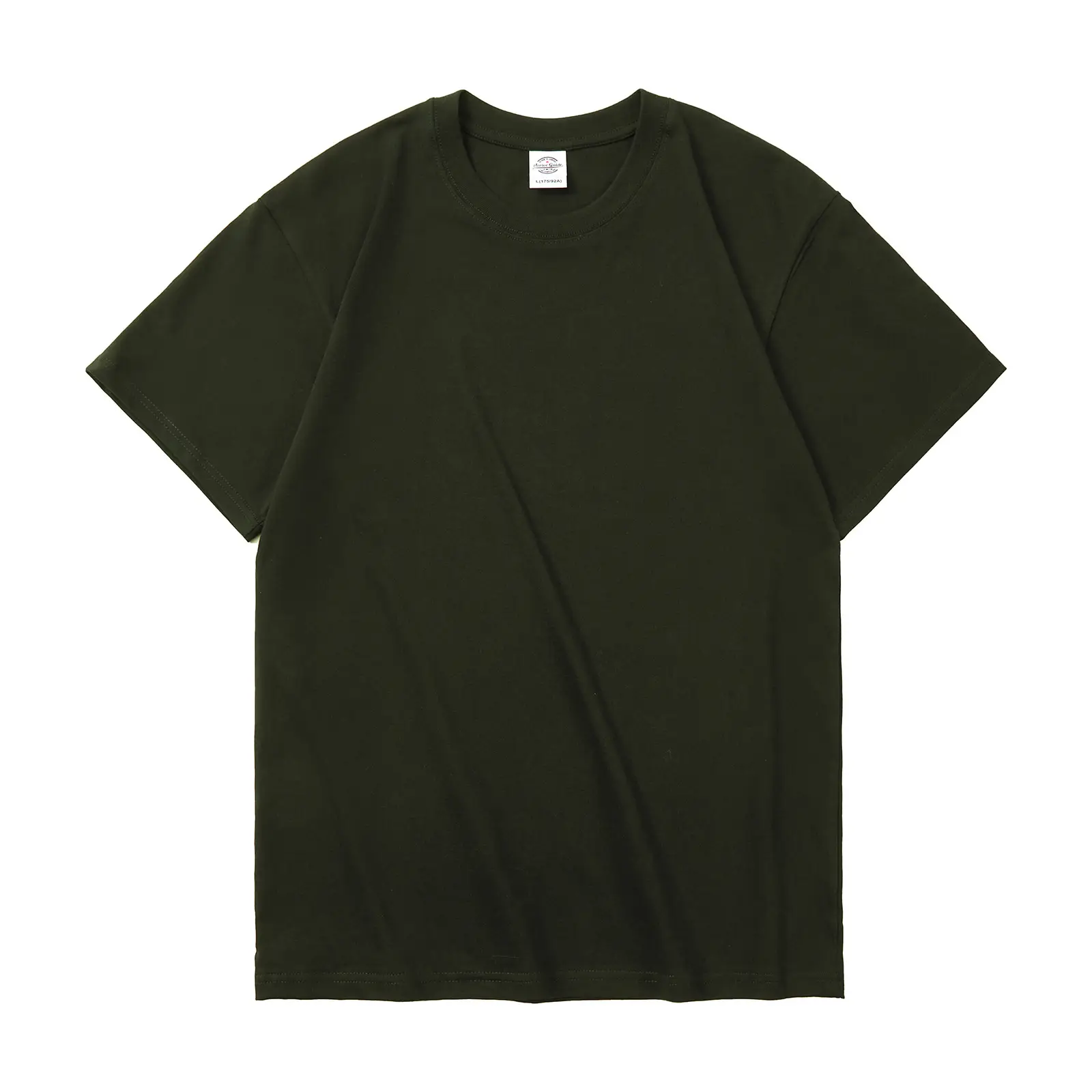 Summer Cotton T-Shirt White Black Loose Fit