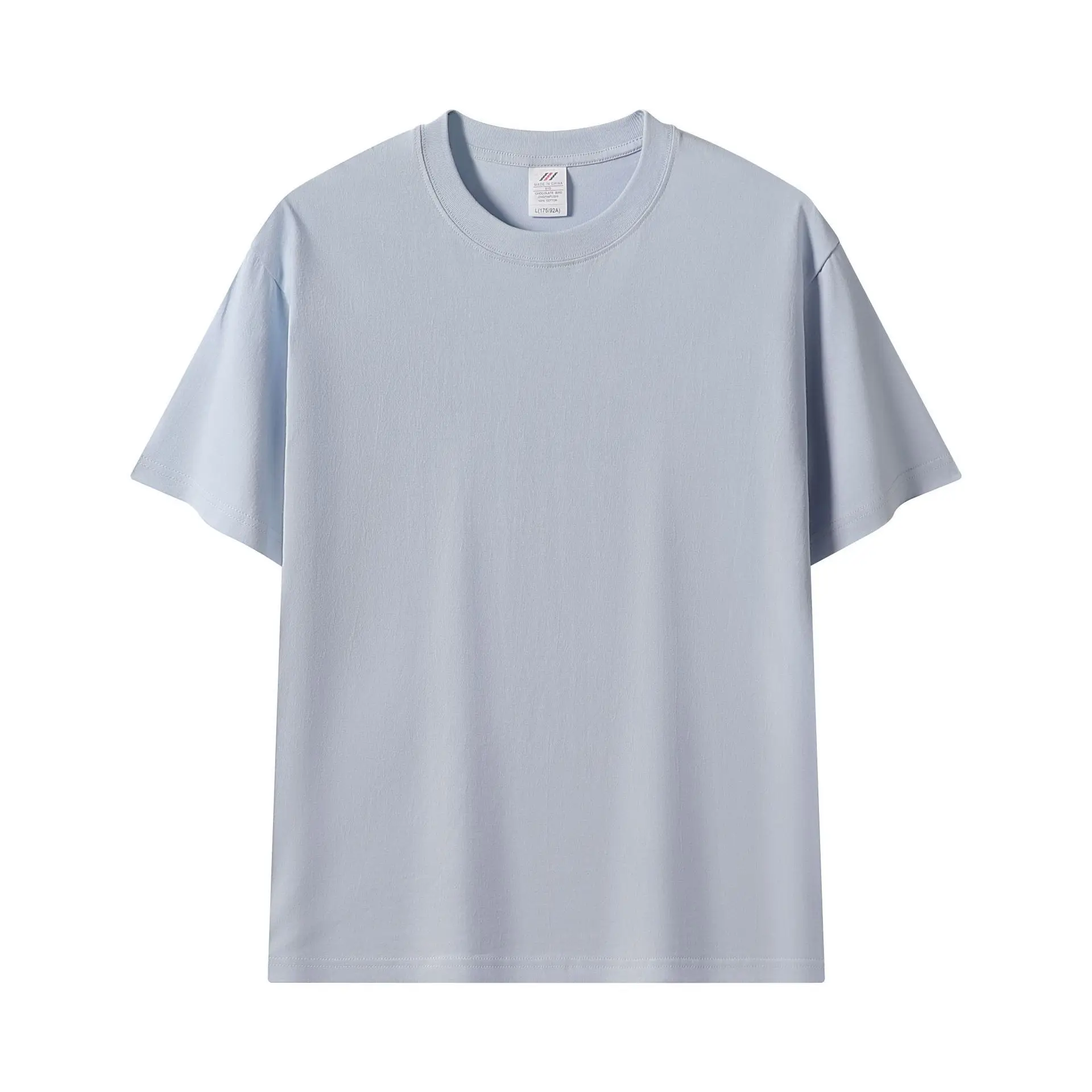 Summer Cotton T-Shirt White Black Loose Fit