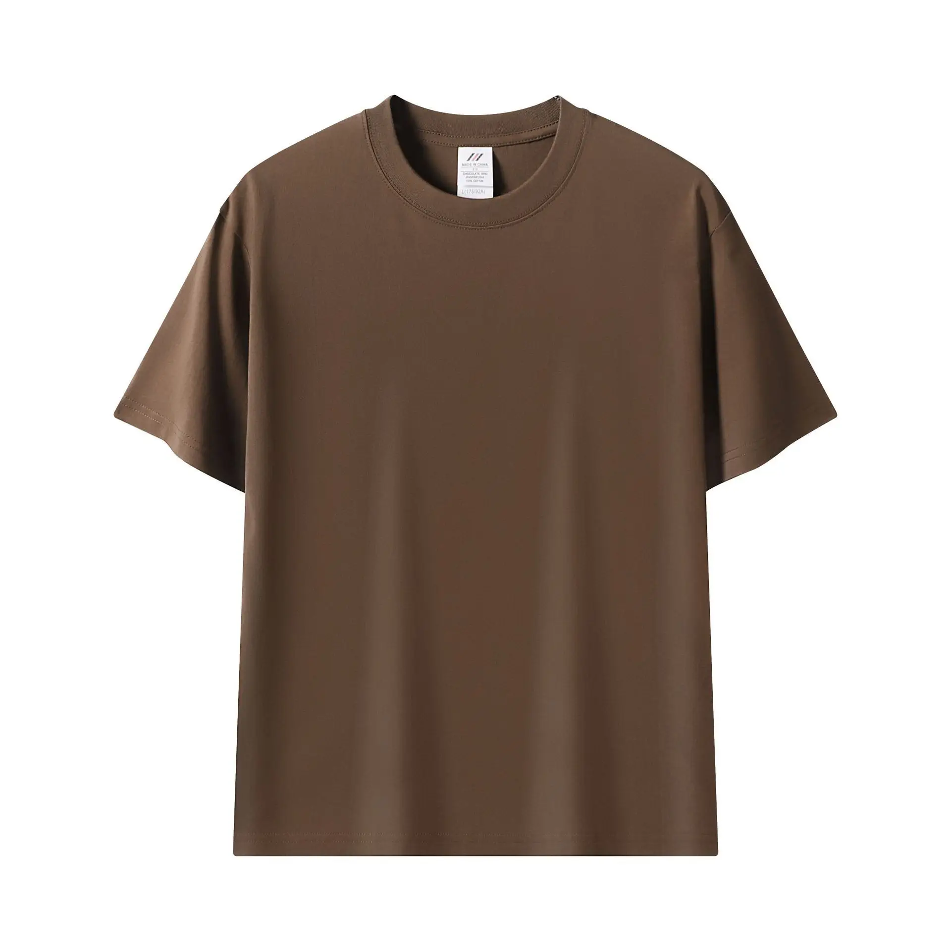 Summer Cotton T-Shirt White Black Loose Fit