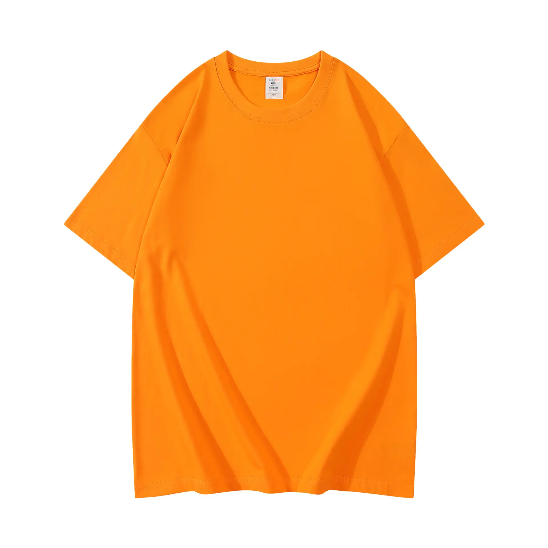 Summer Cotton T-Shirt White Black Loose Fit