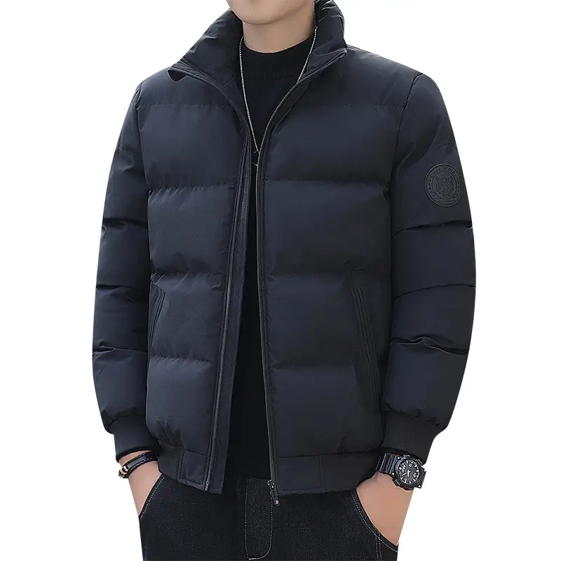 Men's Cotton Puffer Jacket Cross Border Winter Warm Korean Style - Image 8