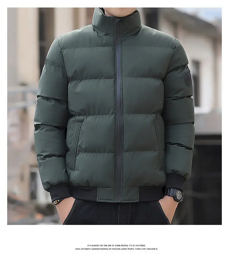 Men's Cotton Puffer Jacket Cross Border Winter Warm Korean Style — feature 20