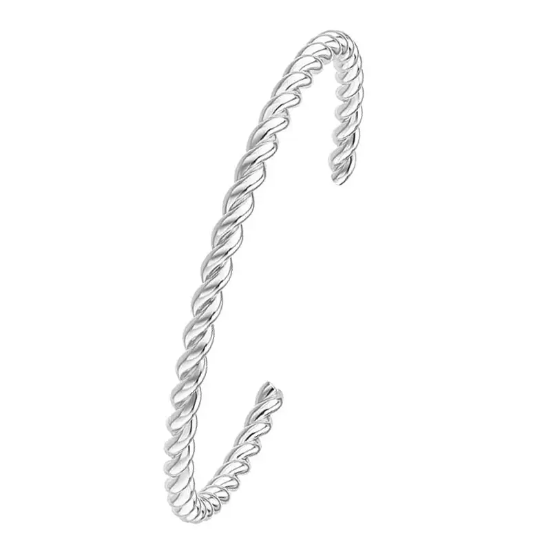 Factory Direct Sales Hollow Armband European and American Exaggerated Stylish Simple and Generous Metal Open Bracelet Amazon Hot Style