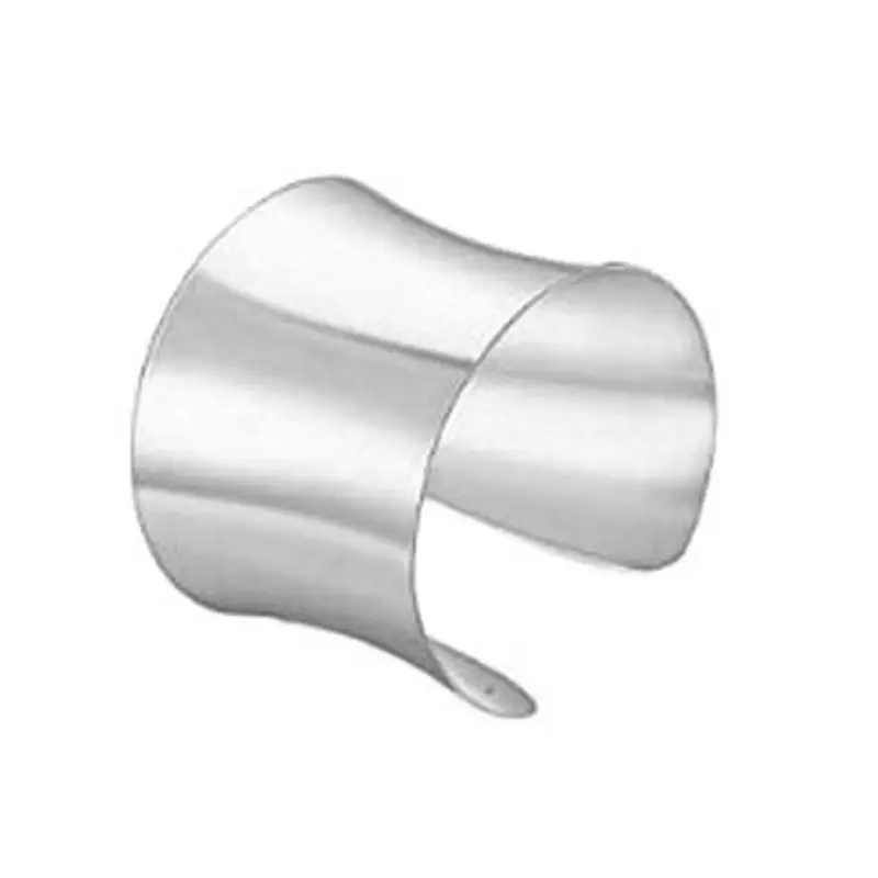 Factory Direct Sales Hollow Armband European and American Exaggerated Stylish Simple and Generous Metal Open Bracelet Amazon Hot Style