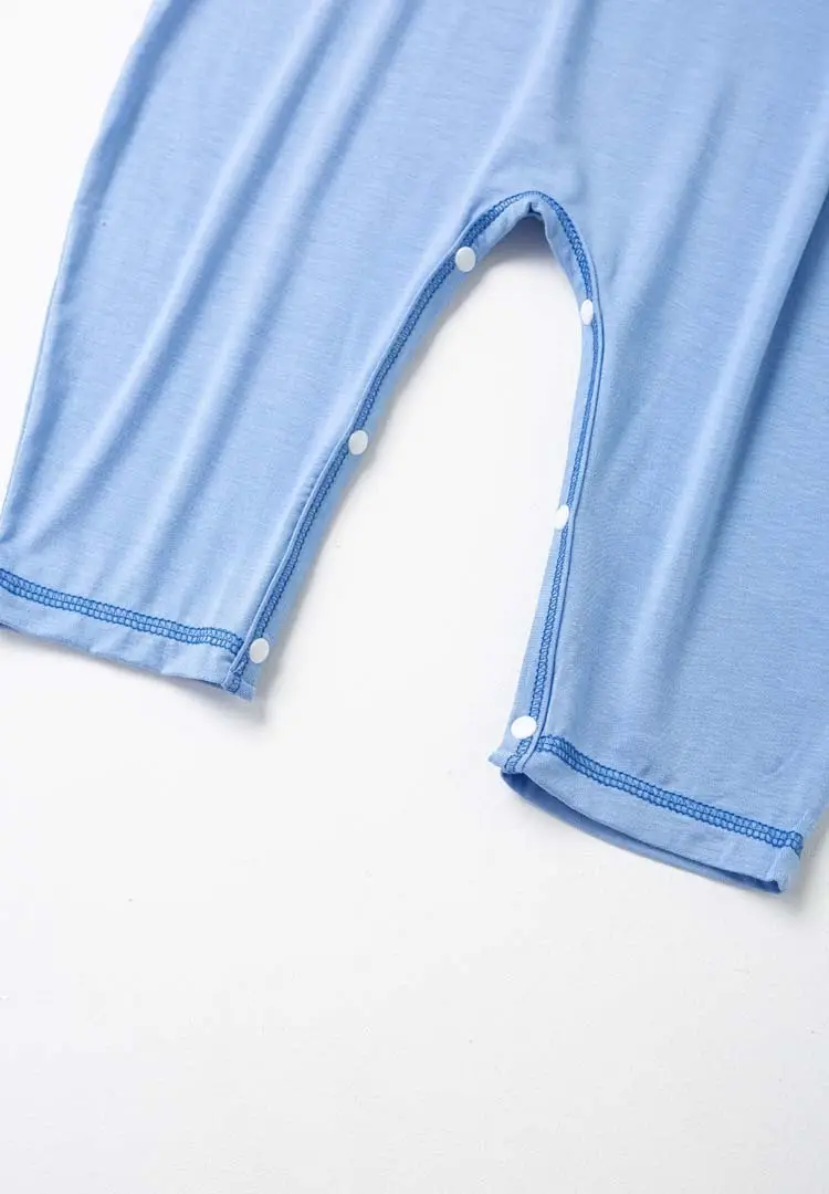 Green Smile Graphic Long Sleeve Pajamas for Boys — feature 13