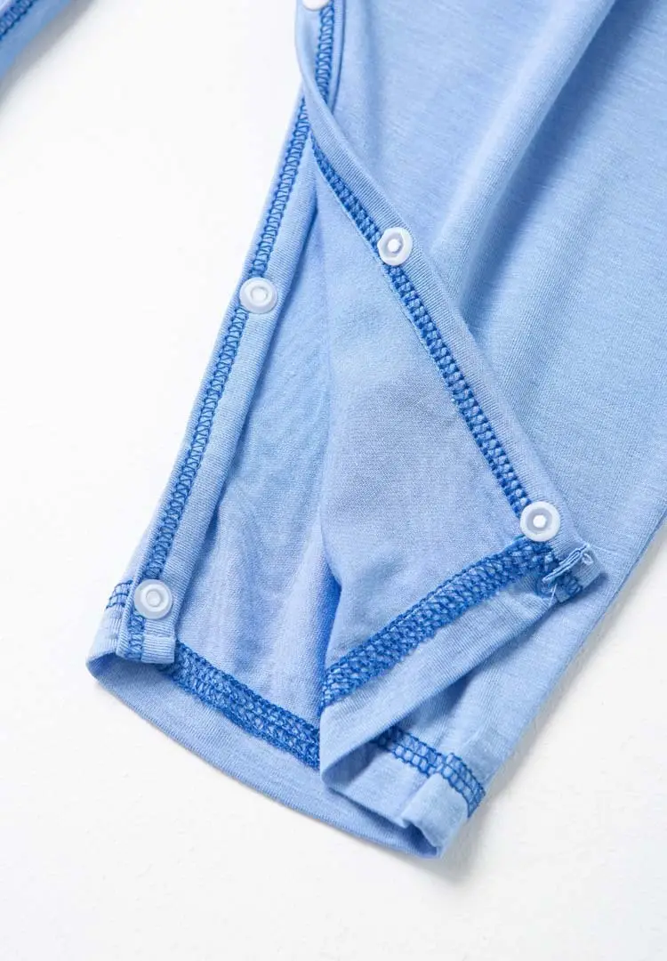 Green Smile Graphic Long Sleeve Pajamas for Boys — feature 14