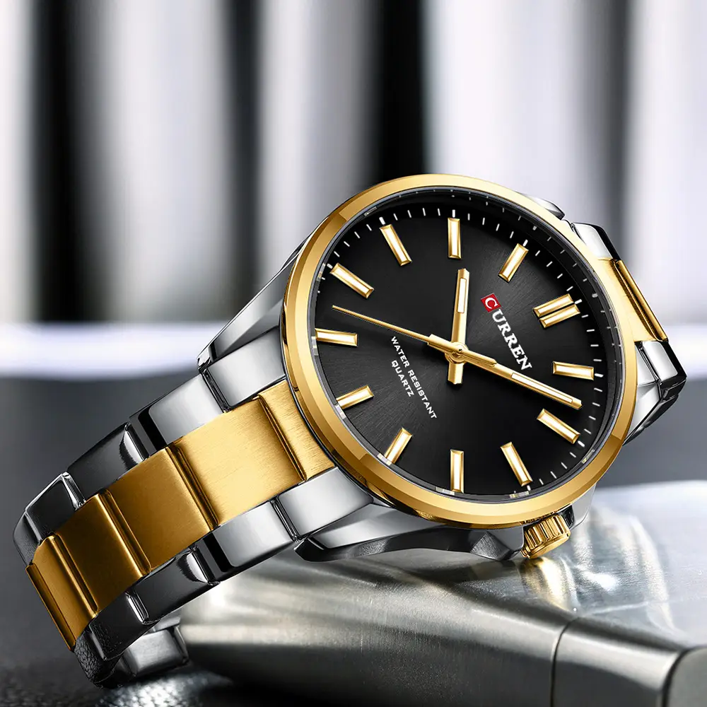 CURREN Men's Green Water Resistant Steel Watch — feature 19