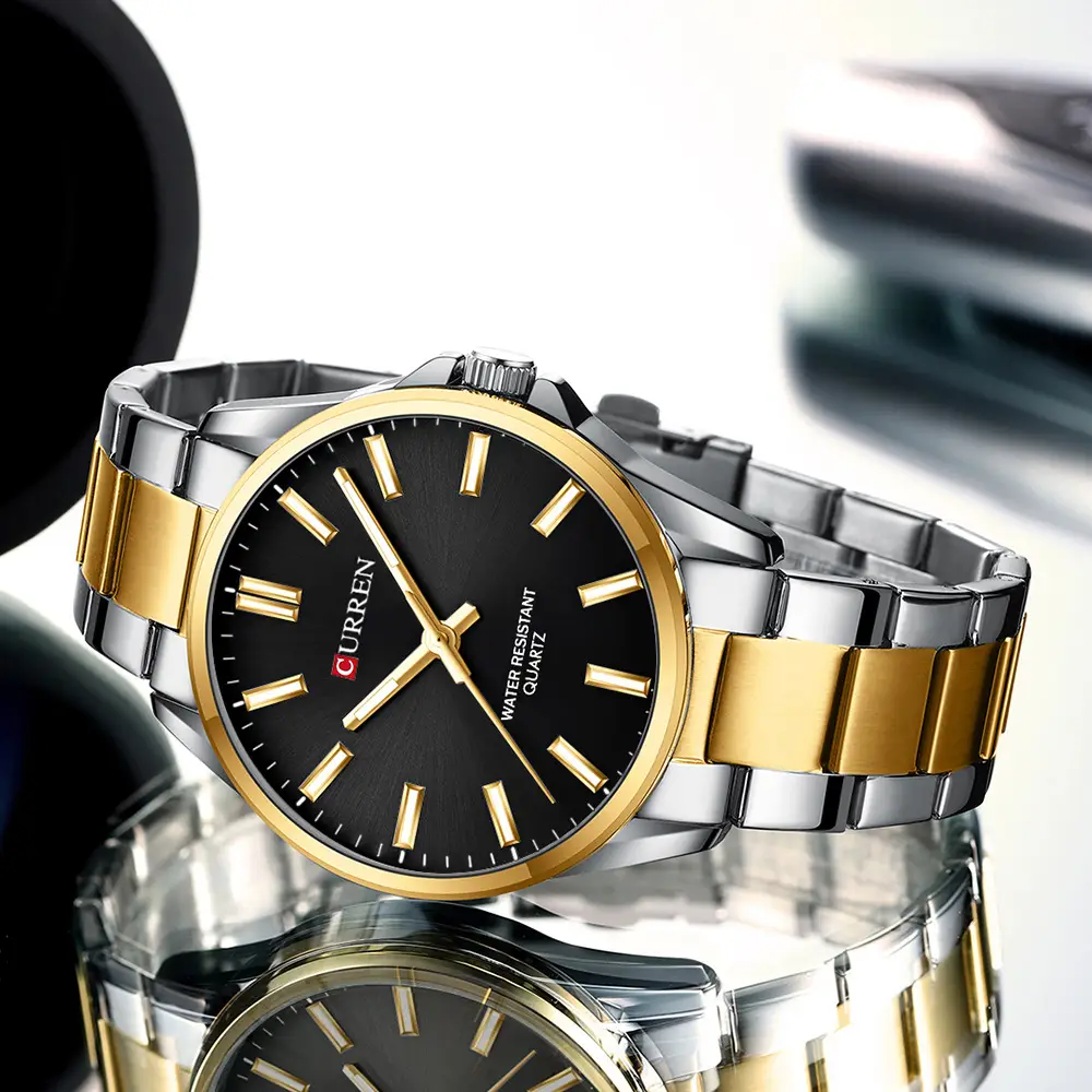 CURREN Men's Green Water Resistant Steel Watch — feature 20