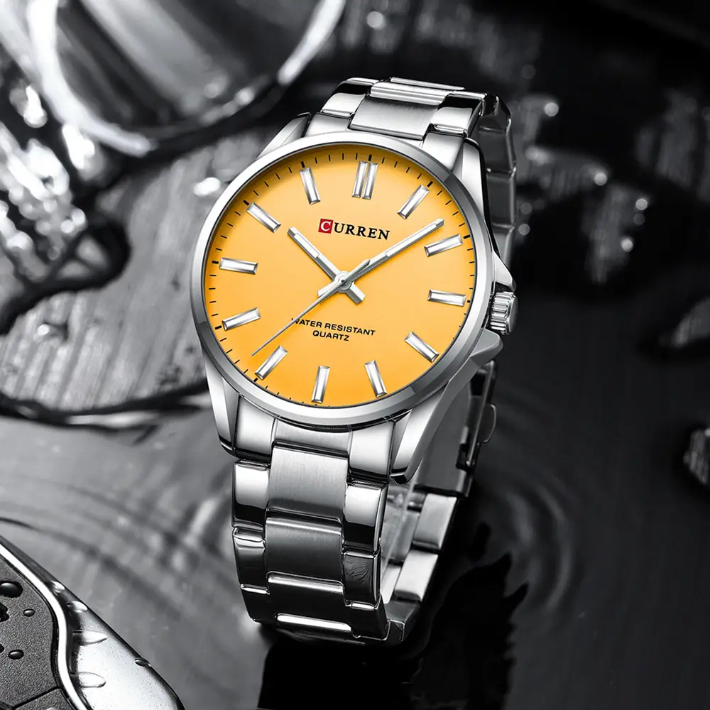 CURREN Men's Green Water Resistant Steel Watch — feature 29