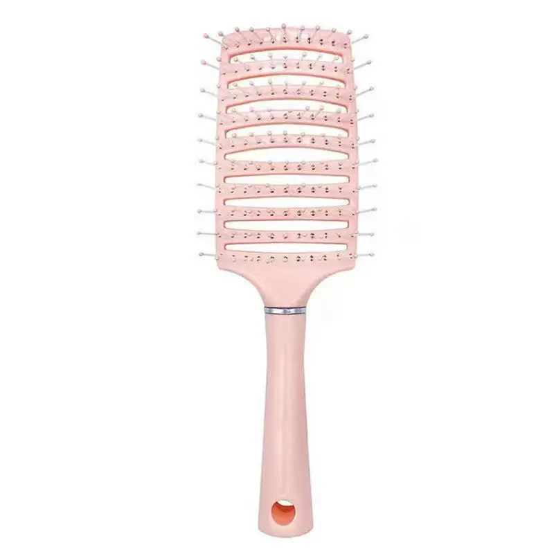 Women's Green Special Hair Comb with 7 Curved Blades - Image 8