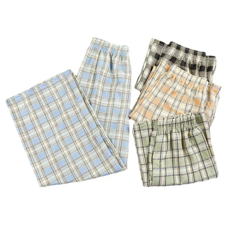 Black White Checkered Women's Slimming Pants - Image 14