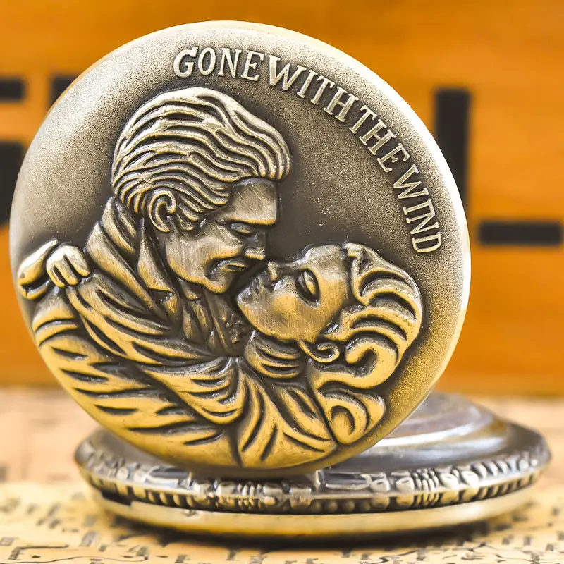 Titanic Theme Pocket Watch Couple Memorial Watch — feature 6