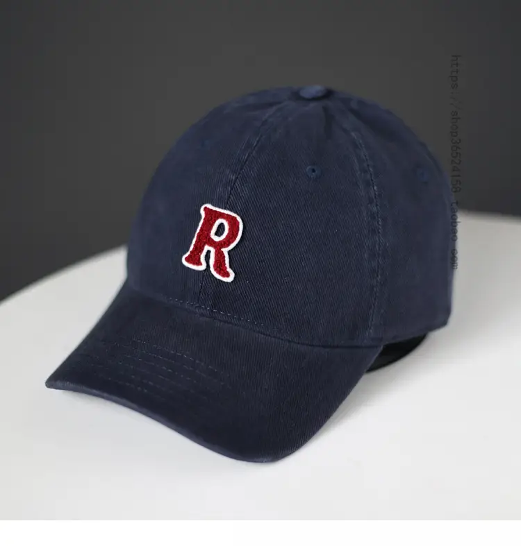 Women's Korean Letter Face Cap Beige Baseball — feature 1