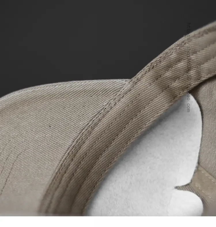 Women's Korean Letter Face Cap Beige Baseball — feature 16