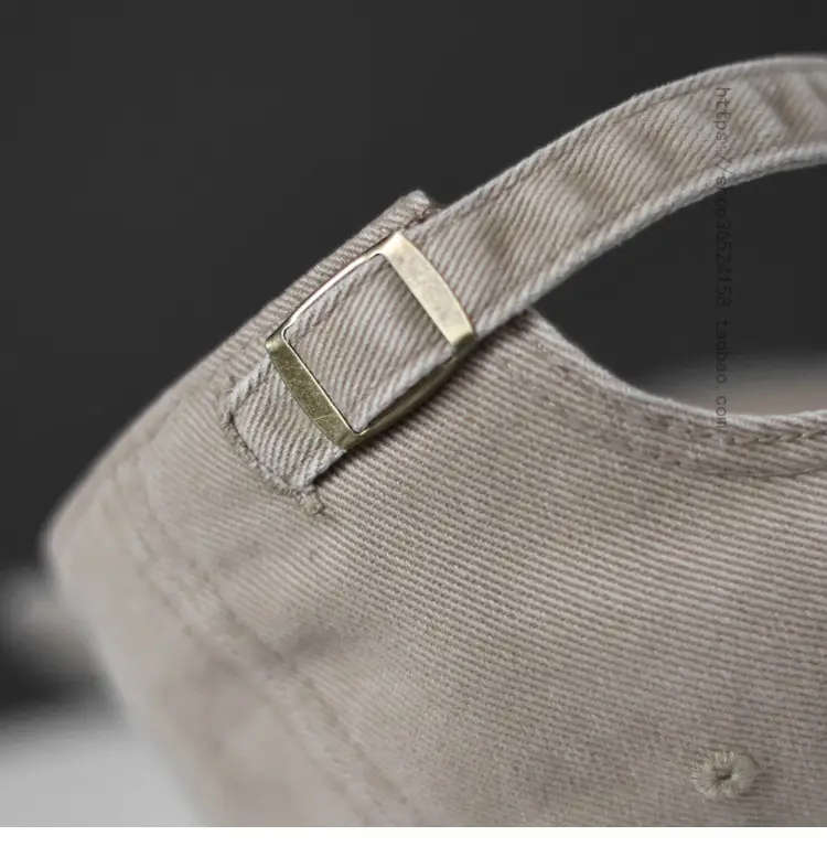 Women's Korean Letter Face Cap Beige Baseball — feature 17