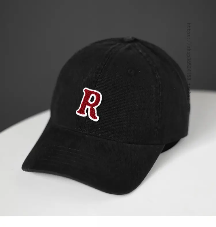 Women's Korean Letter Face Cap Beige Baseball — feature 4
