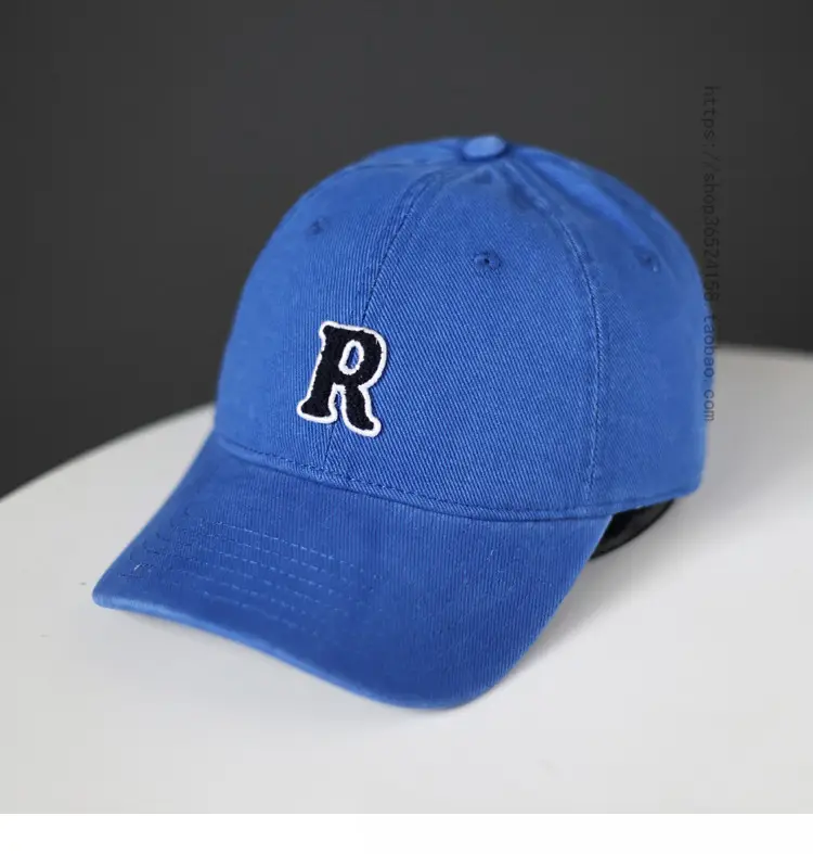 Women's Korean Letter Face Cap Beige Baseball — feature 6