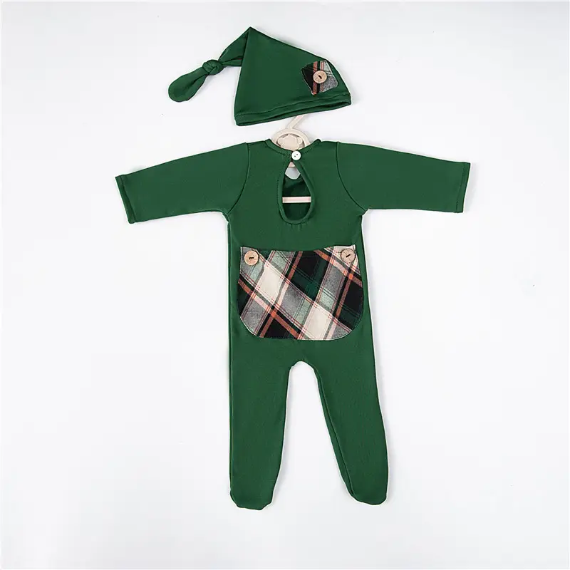 Newborn Baby Photo Suit Red Moon 100 Days Studio - Image 2
