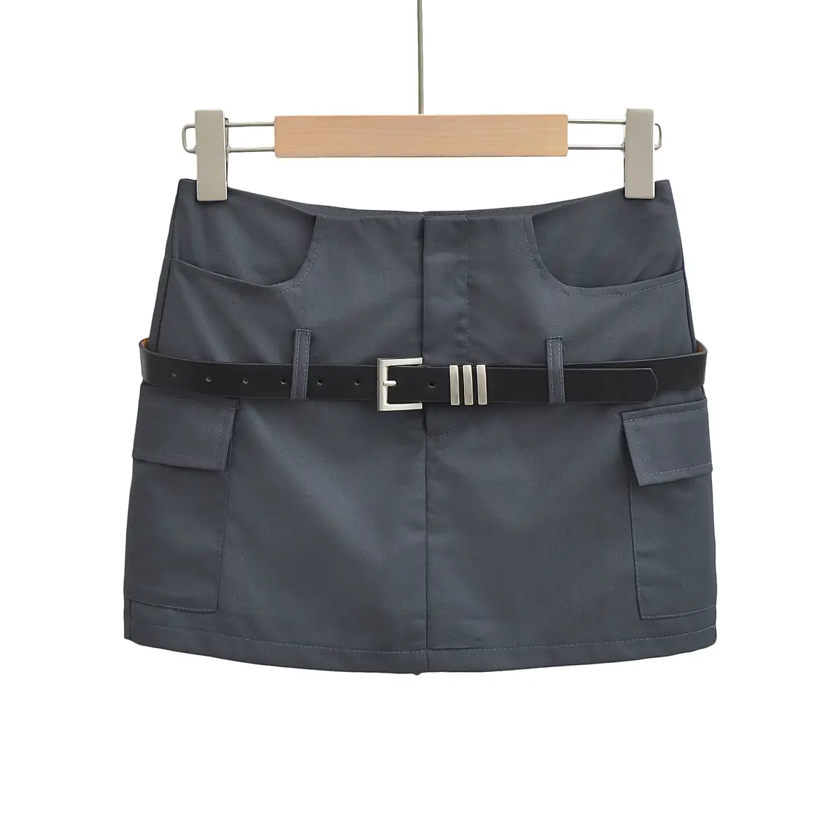 Women's Hot Girl Belt Slimming Skirt 2023 Spring - Image 3