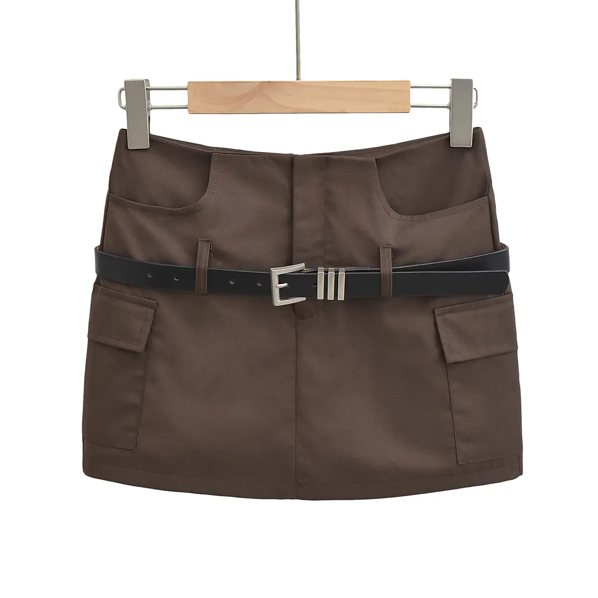 Women's Hot Girl Belt Slimming Skirt 2023 Spring - Image 2