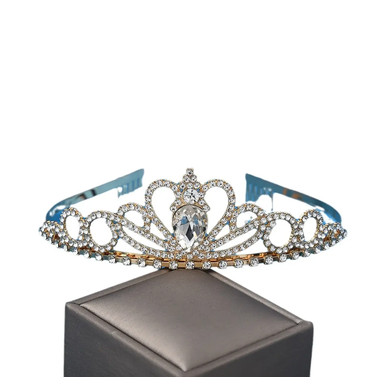 Crystal Crown Headband for Party & Wedding Banquet Dress Up