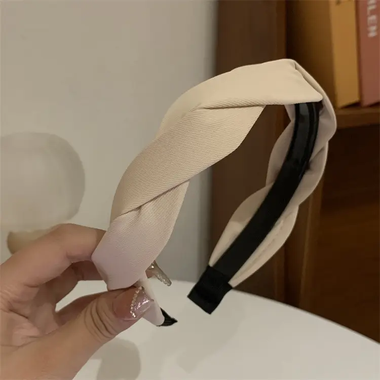 Korean Retro Twist Headband High Cranial Top Elegant 2023 — feature 5