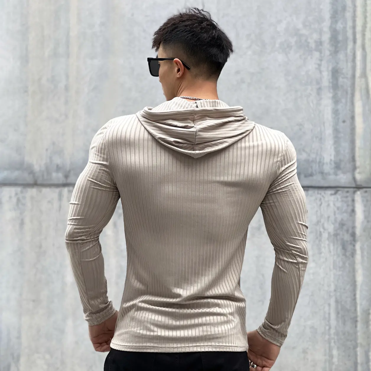 Winter Slim-fit Knitted Hoodie for Men - Image 7
