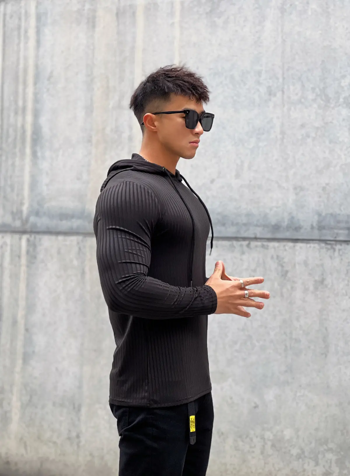 Winter Slim-fit Knitted Hoodie for Men — feature 11