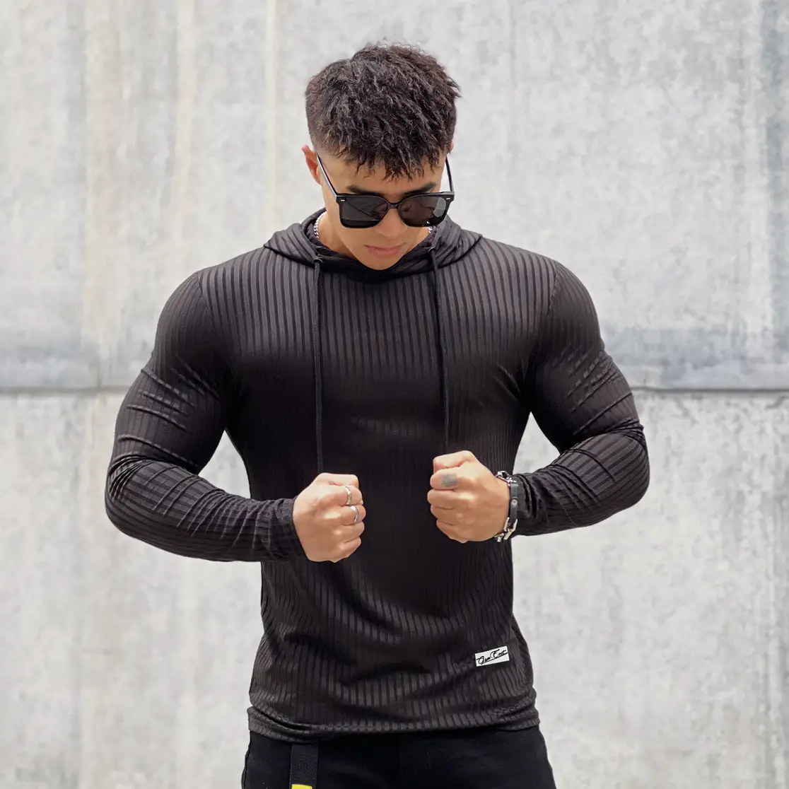 Winter Slim-fit Knitted Hoodie for Men — feature 14