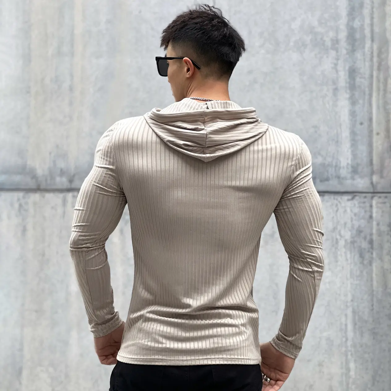 Winter Slim-fit Knitted Hoodie for Men — feature 18