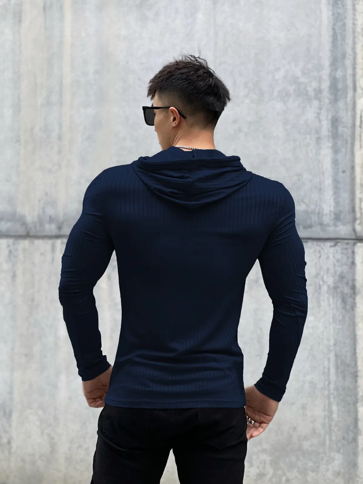 Winter Slim-fit Knitted Hoodie for Men — feature 7