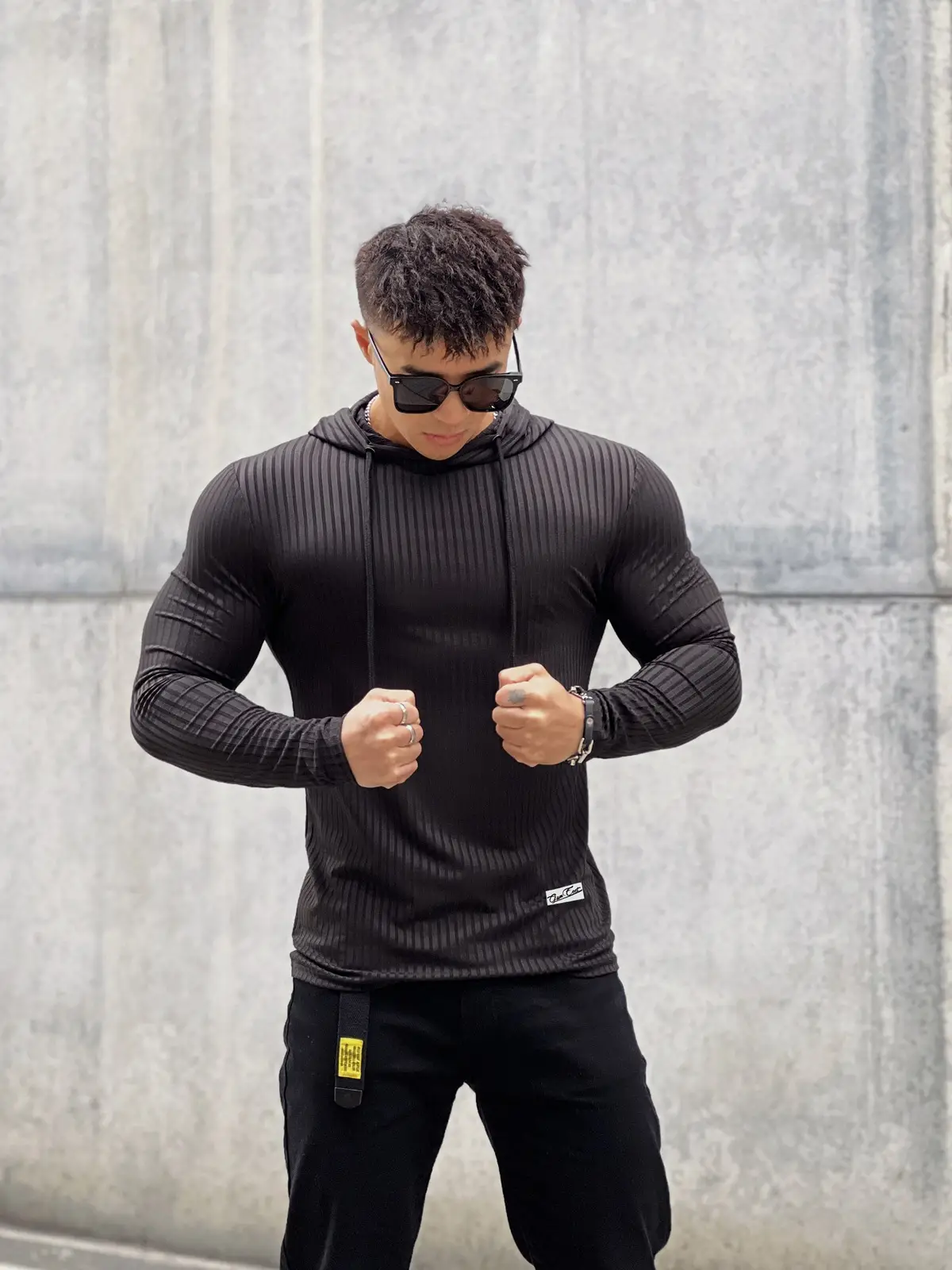Winter Slim-fit Knitted Hoodie for Men — feature 9