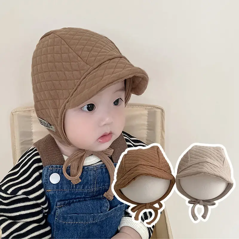 Baby Ear Protection Hat with Duck Tongue Design