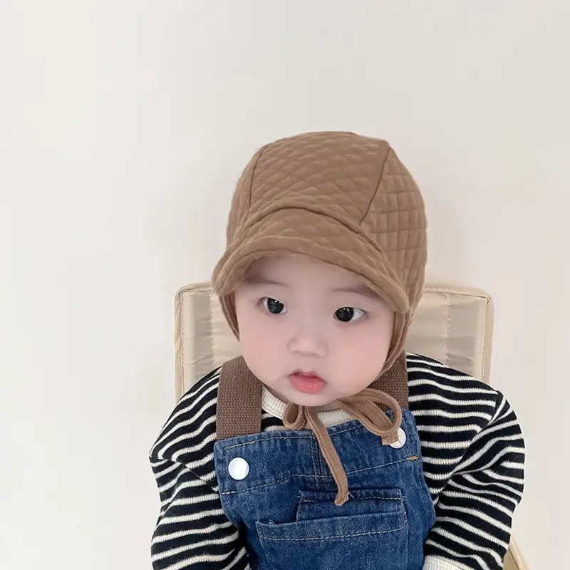 Baby Ear Protection Hat with Duck Tongue Design - Image 4