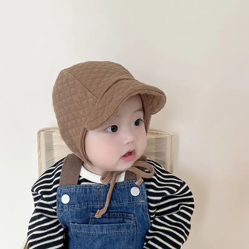 Baby Ear Protection Hat with Duck Tongue Design - Image 5