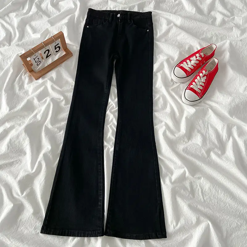 Black High Waist Slim Fit Jeans for Women — feature 1