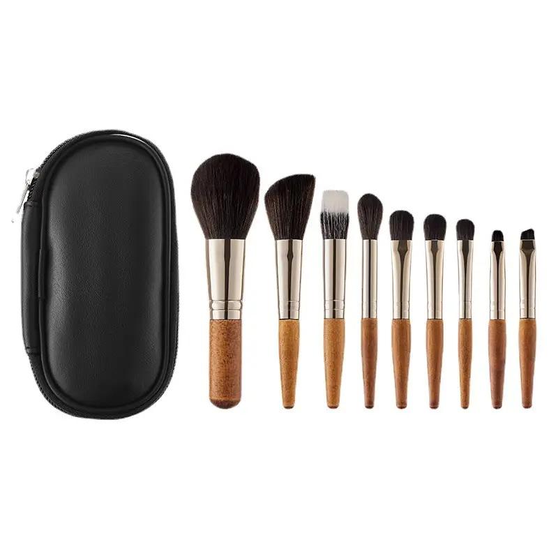 Cangzhou 9-Piece Makeup Brush Set for Beginners