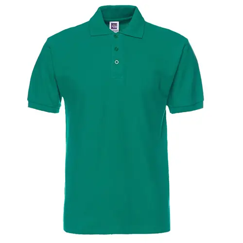220g Pure Cotton Lapel Polo Shirt for Men & Boys