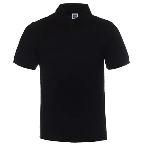 220g Pure Cotton Lapel Polo Shirt for Men & Boys