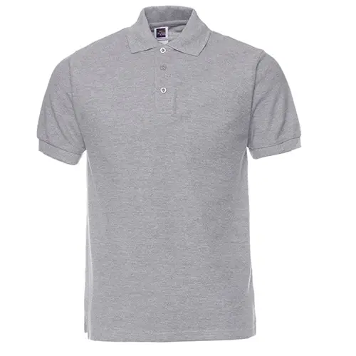 220g Pure Cotton Lapel Polo Shirt for Men & Boys