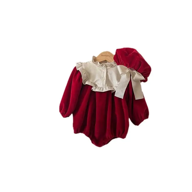 Red Faux Fur Faux Fur Faux Fur Baby Girl Winter Faux Fur Faux Fur Faux Fur - Image 7