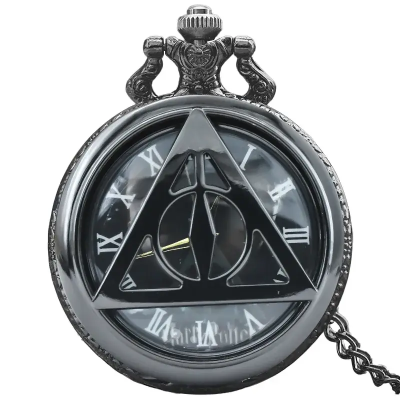Retro Deathly Hallows Pocket Watch with Necklace — feature 16