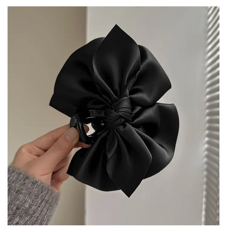 Black Hairpin Clip for Women Autumn Winter — feature 6