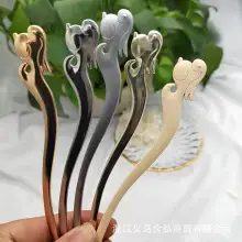 Pearl Crescent Hairpin Korea Wholesale Metal Hairpin — feature 3