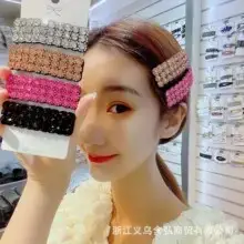 Pearl Crescent Hairpin Korea Wholesale Metal Hairpin — feature 7