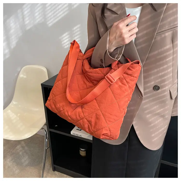 Autumn & Winter Crossbody Bag Waxy Cotton Large Capacity — feature 20