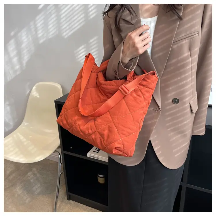Autumn & Winter Crossbody Bag Waxy Cotton Large Capacity — feature 21